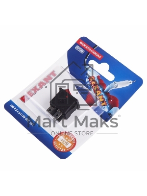 Выключатель клавишный Rexant 250V 6А (4с) ON-OFF красный с подсветкой Mini (RWB-207, SC-768)