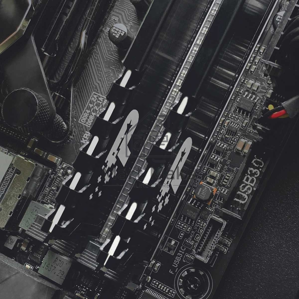 Оперативная память Patriot Signature Premium, DDR4, 4GB (1x4 GB), 2666 MHz, CL19, DIMM, радиатор, черный