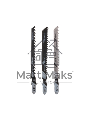 Набор полотен для электролобзика KRANZ № 4 T101D/T111C/T244D (3 шт./уп.) 