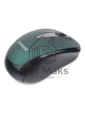Мышь беспроводная Гарнизон GMW-450-2 зеленый, 1000 dpi, радиоканал, USB, кнопки - 3