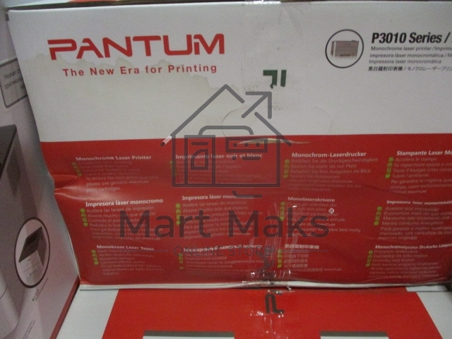 Принтер лазерный Pantum P3010DW, A4, ч/б, печ. до 30 стр/мин., 1200 x 1200 dpi, USB, RJ-45, Wi-Fi, NFC