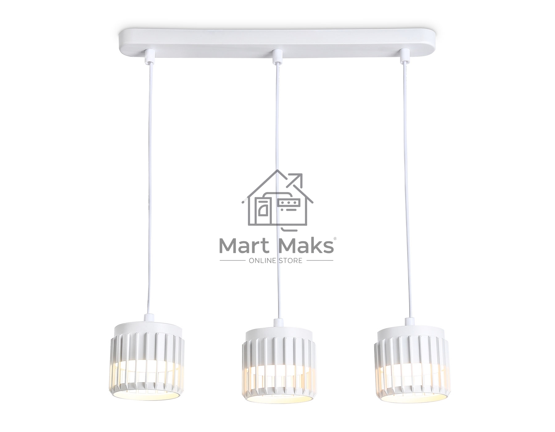 Светильник Ambrella light TN71173/3 WH белый GX53/3 400*100*1080