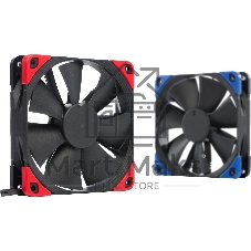 Вентилятор корпусной Noctua NF-F12 PWM chromax черный, 120 мм, 300-1500 об/мин, 22.4 дБ, 4 pin PWM, без подсветки