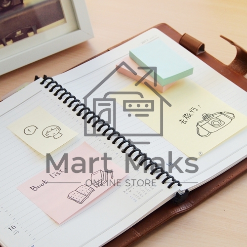 Блок самоклеящийся бумажный Stick`n 21390 51x76мм, 100 листов, 70 г/м2, пастель, оранжевый