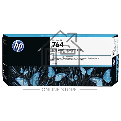 Картридж струйный HP 764 (C1Q17A) фото черный для HP Designjet T3500 (300мл)
