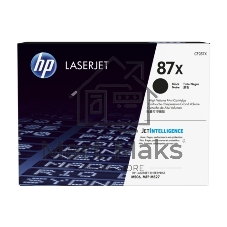 Тонер Картридж HP 87X CF287X черный для HP LJ Ent M506/M527 (18000стр.)