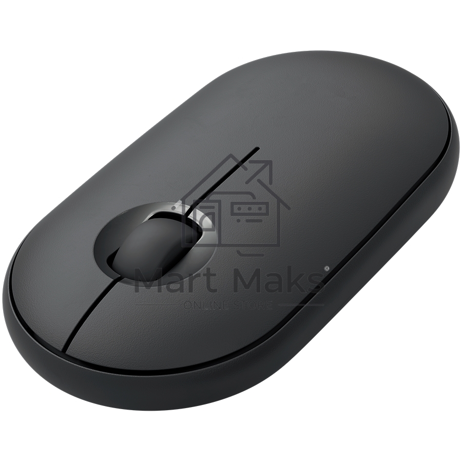 Мышь беспроводная Logitech Pebble M350 графитовый, 1000 dpi, радиоканал, Bluetooth, USB, кнопки - 3