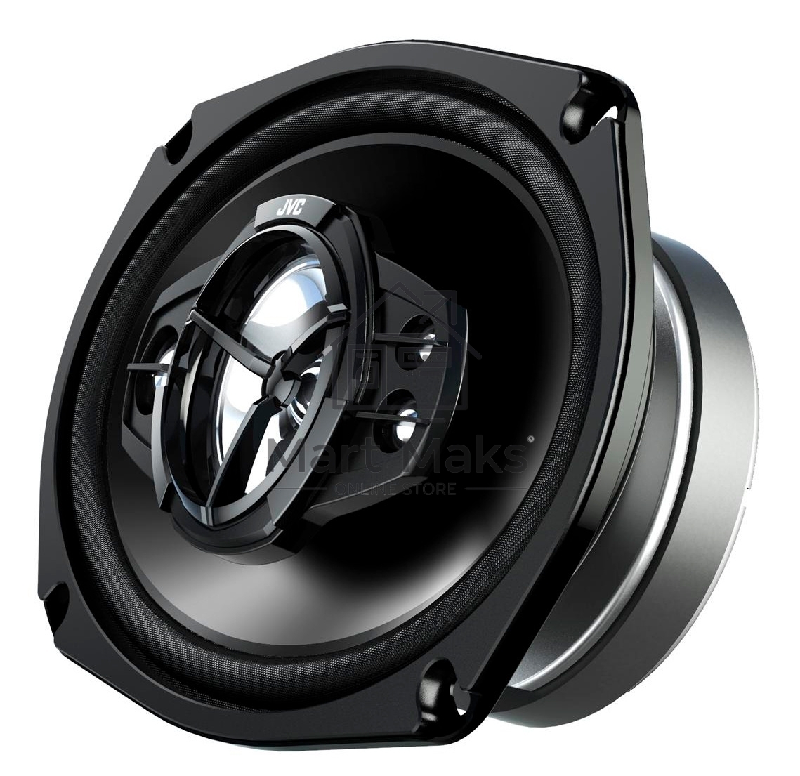 Колонки автомобильные JVC CS-DR6950H 550Вт 86дБ 4Ом 15x23см (6x9дюйм) (ком.:2кол.) коаксиальные четырехполосные
