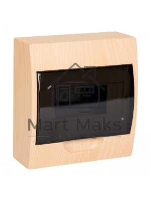 Щит ЩРН-П-8 IP41 светлое дерево PROxima EKF pb40-n-8-light