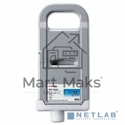 Картридж струйный PFI-703C (2964B001), для Canon iPF815/825, синий