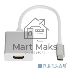 Переходник Greenconnect USB TypeC > HDMI 19F Greenconnect серия Greenline, GCR-UTC2HD Greenconnect Переходник USB TypeC > HDMI 19F Greenconnect серия Greenline, GCR-UTC2HD