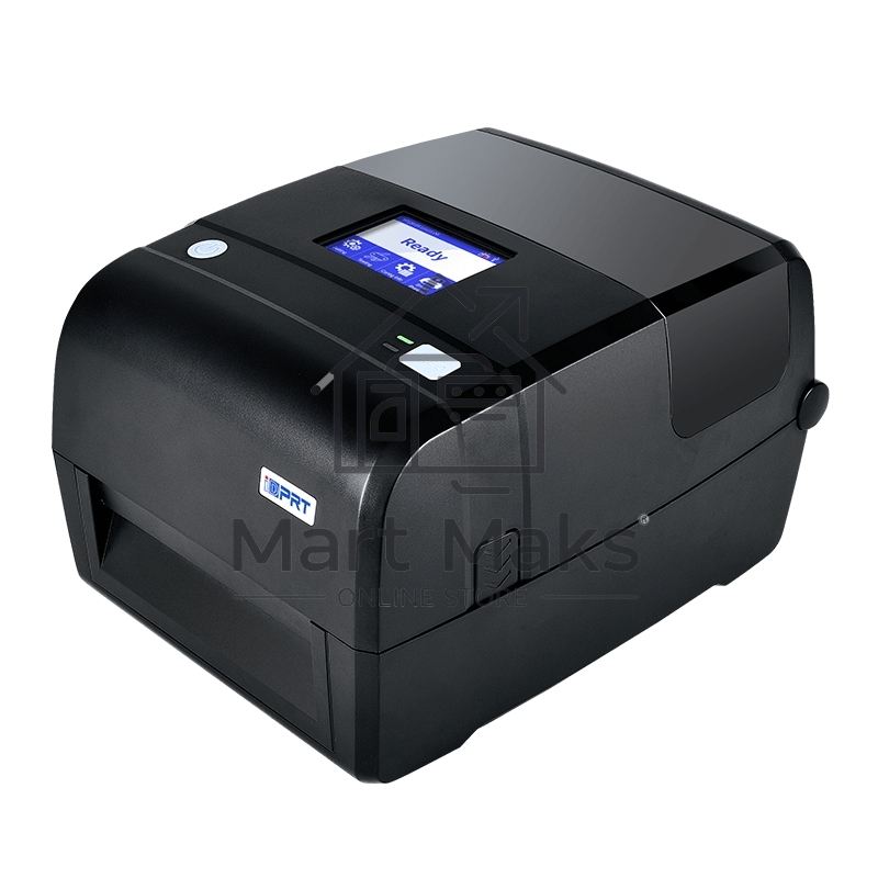 Принтер этикеток термотрансферный iDPRT iT4P 300 dpi, 152 мм/сек, Ethernet, RS232 (COM, Serial), USB, USB Host, черный