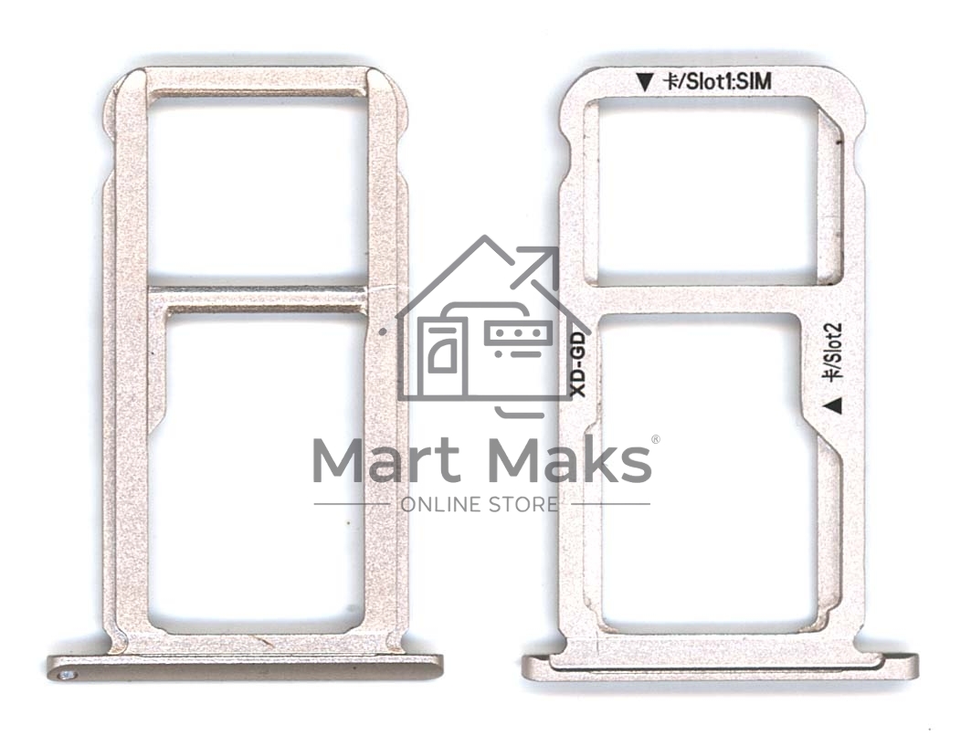 Лоток для SIM-карты Huawei GR5 2017 золотой