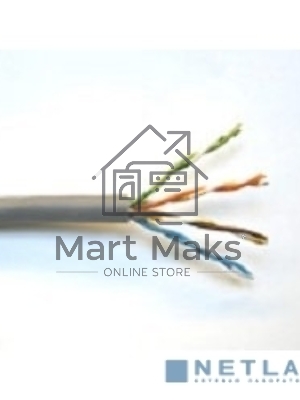 Кабель UTP cat.5e, 4 пары (305 м) Solid 0.51мм CCA alloy AWG24 (18481)