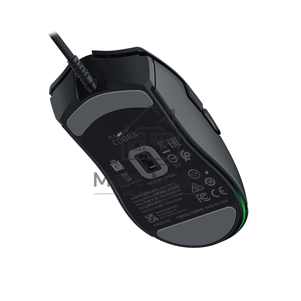 Мышь проводная Razer Cobra черный, 8500 dpi, USB, кнопки - 6