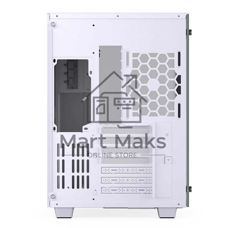 Корпус без блока питания Корпус JONSBO TK-3 White ATX без БП, mini-ITX, micro-ATX, белый