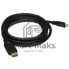 Кабель HDMI-19M --MiniHDMI-19M ver 2.0 1,5 м VCOM CG583-1.8M