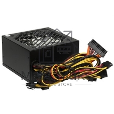 Блок питания 1STPLAYER FK 500W, 500Вт, 120мм, черный