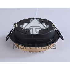 Светильник Ambrella light TN5228 BK/GD черный/золото GX53 max 12W D110*35