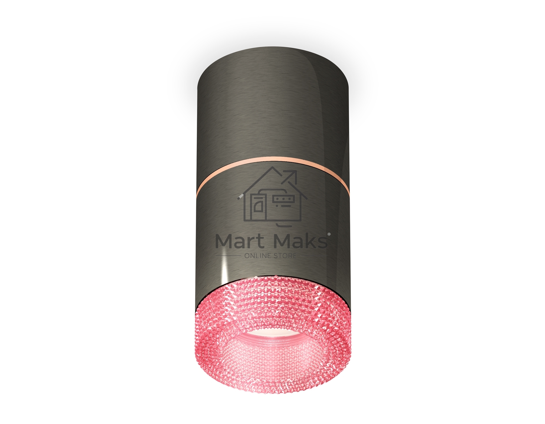 Светильник Ambrella Light XS7403102 DCH/PI черный хром/розовый MR16 GU5.3 (C7403, A2073, C7403, N7193)