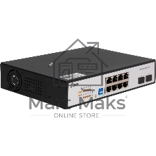 Коммутатор SNR SNR-S2300G-8TM-POE (L2) 8x1Гбит/с 2SFP 8PoE 130W управляемый