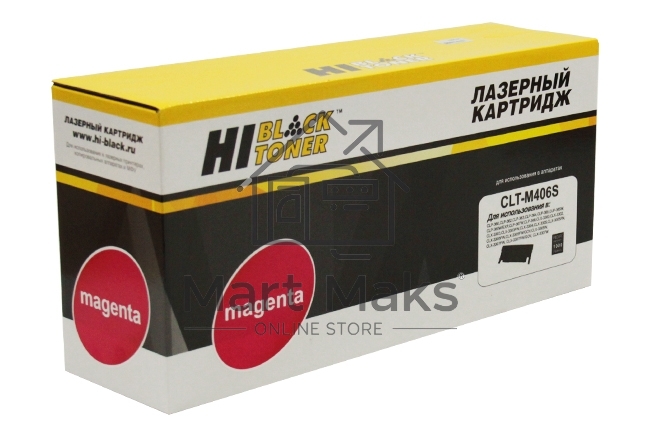 Расходные материалы Hi-Black CLT-M406S Картридж для Samsung CLP-360/365/368/CLX-3300/3305/3307, M, 1500 стр.