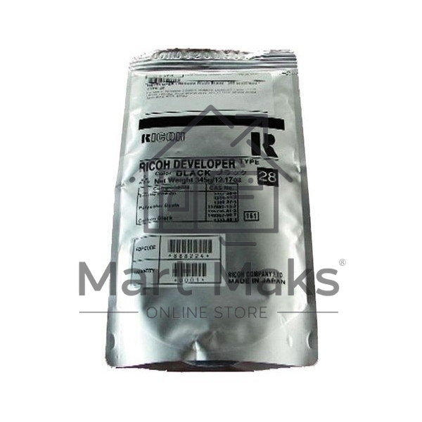 Расходные материалы Ricoh 888224 Девелопер тип 28 Ricoh 201X/202X/3025/3030/1500/1900/1600/2000/25XX/3010/3350/2851/3351/2352/2852/3352/2553/3053/3353, (60000стр)