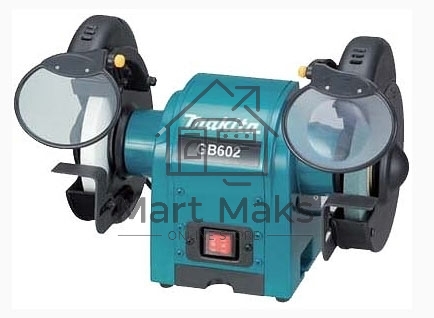Точило Makita GB 602 Точило,250Вт,2850об\м,2круг150х12.7мм,9.4кг,кор 