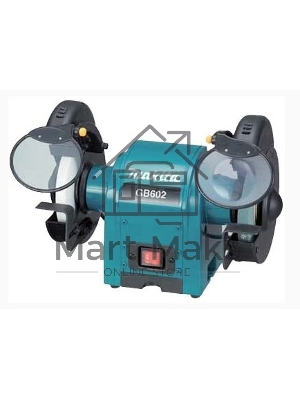 Точило Makita GB 602 Точило,250Вт,2850об\м,2круг150х12.7мм,9.4кг,кор 