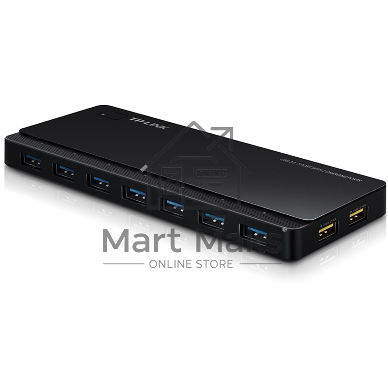Сетевое оборудование TP-Link UH720 7 ports USB 3.0 Hub with 2 power charge ports (2.4A Max), Desktop, a 12V/4A Power Adapter included