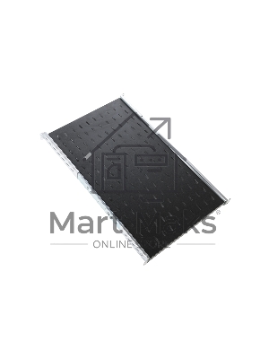 Полка перф. выдвижная с телескоп. направляющими, глубина 580 мм, черный