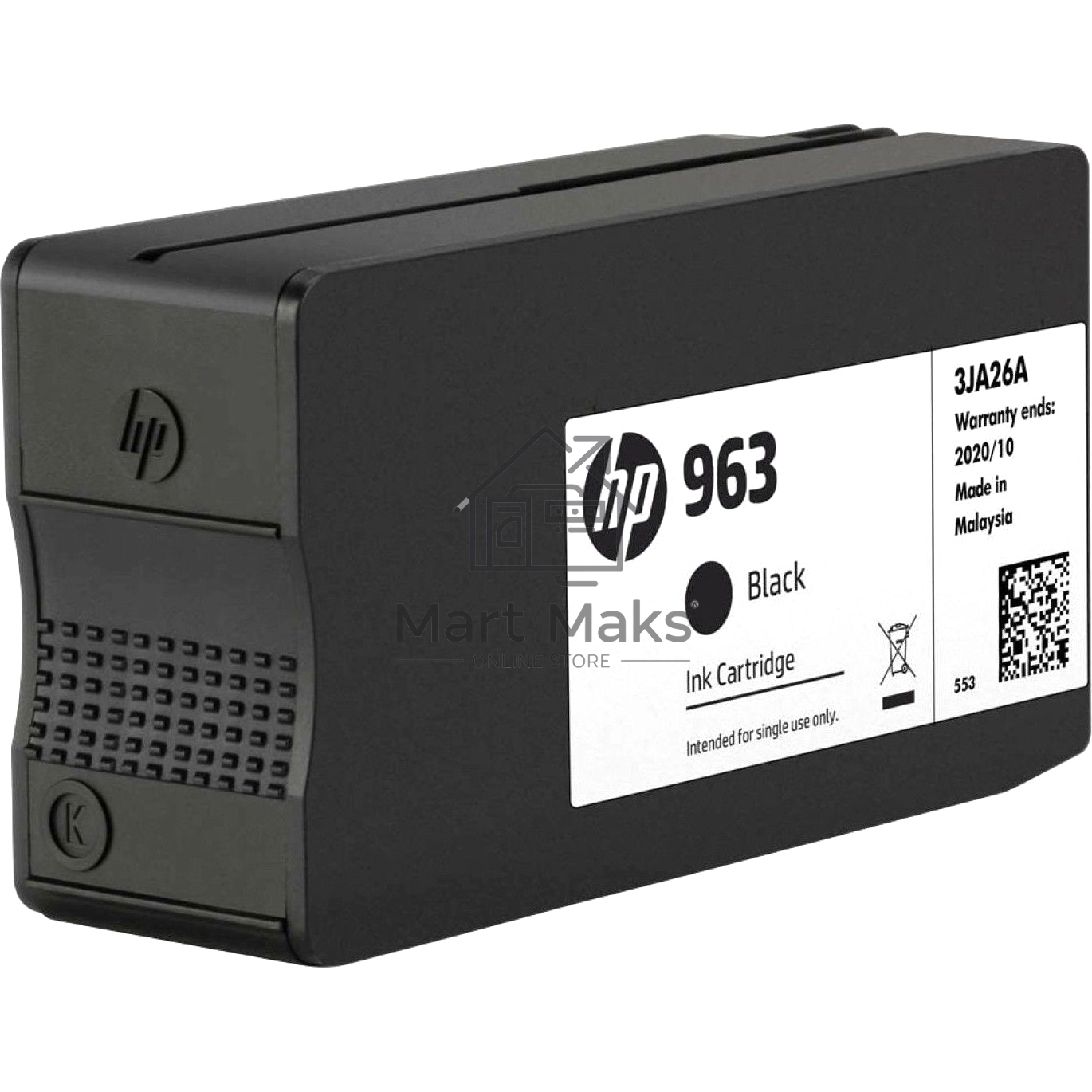 Картридж струйный HP 963 3JA26AE черный (1000 стр) для HP OfficeJet Pro 901x/902x