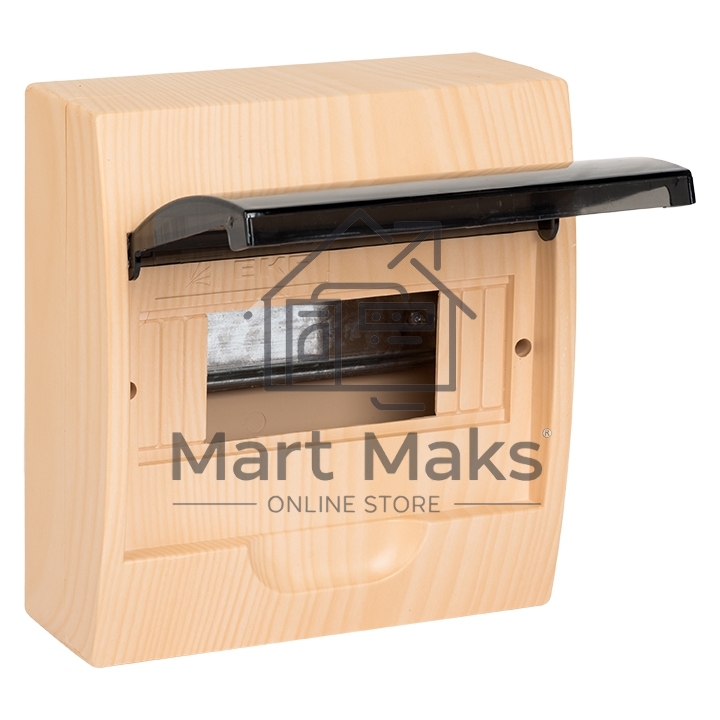 Щит ЩРН-П-8 IP41 светлое дерево PROxima EKF pb40-n-8-light