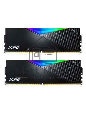 Оперативная память XPG Lancer, DDR5, 32Gb (2x16Gb), 7200MHz, CL34, DIMM, с радиаторами, RGB, черный