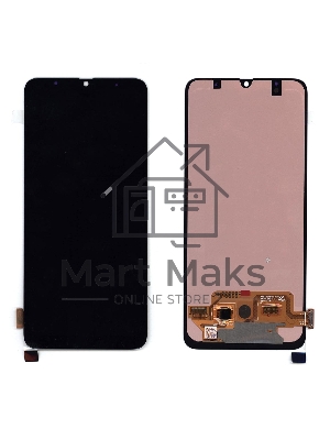 Дисплей для Samsung Galaxy A70 SM-A705F в сборе с тачскрином (OLED full size) черный