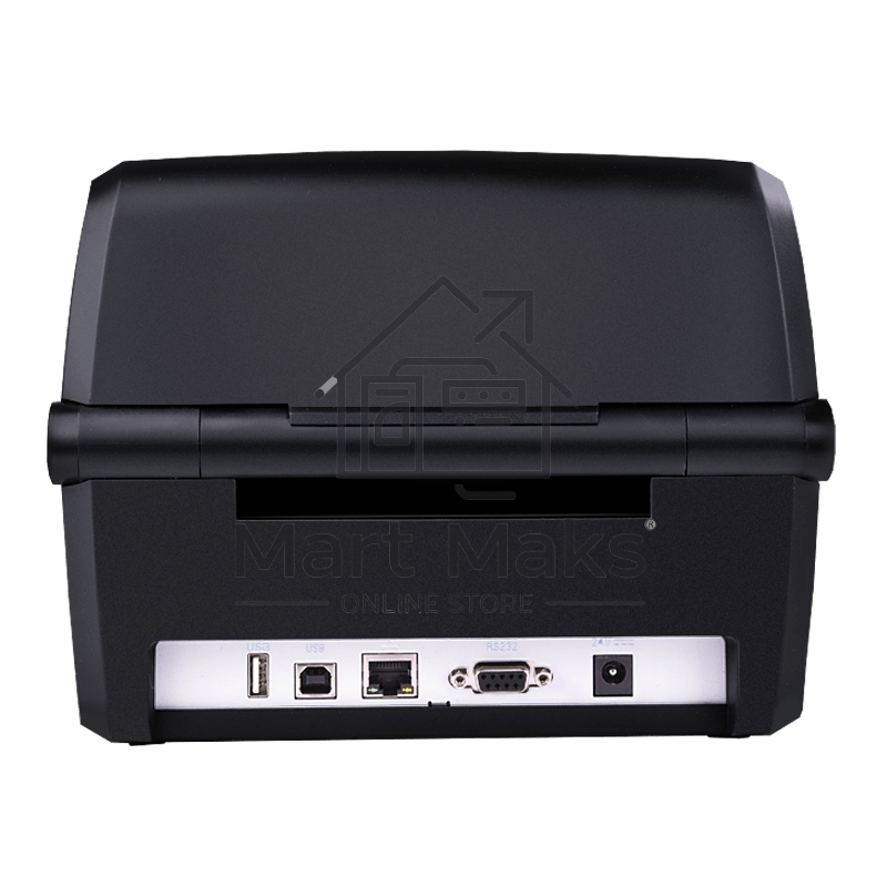 Принтер этикеток термотрансферный iDPRT iT4P 300 dpi, 152 мм/сек, Ethernet, RS232 (COM, Serial), USB, USB Host, черный