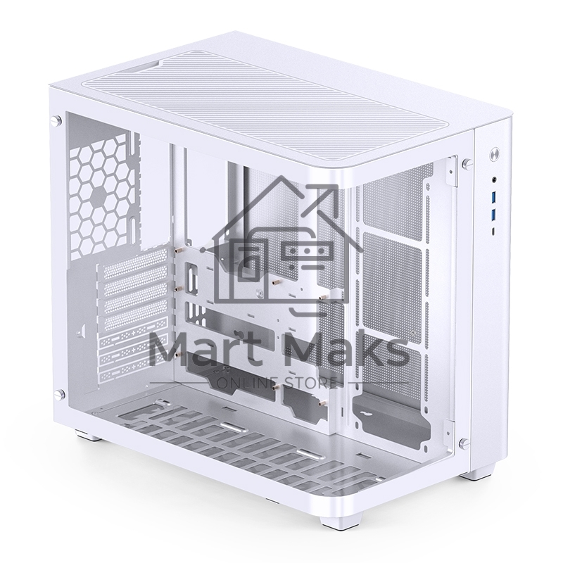 Корпус без блока питания Корпус JONSBO TK-3 White ATX без БП, mini-ITX, micro-ATX, белый