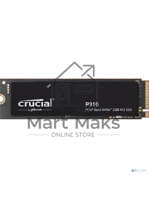 Накопитель SSD 1Tb Crucial P310 M.2, M.2 2280, PCI-E 4x4 R/W - 6000/7100 Mb/s