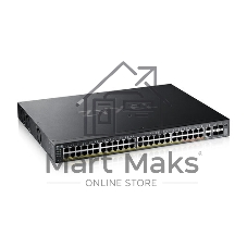 Коммутатор L3 Access Zyxel NebulaFlex Pro XGS2220-54FP, rack 19