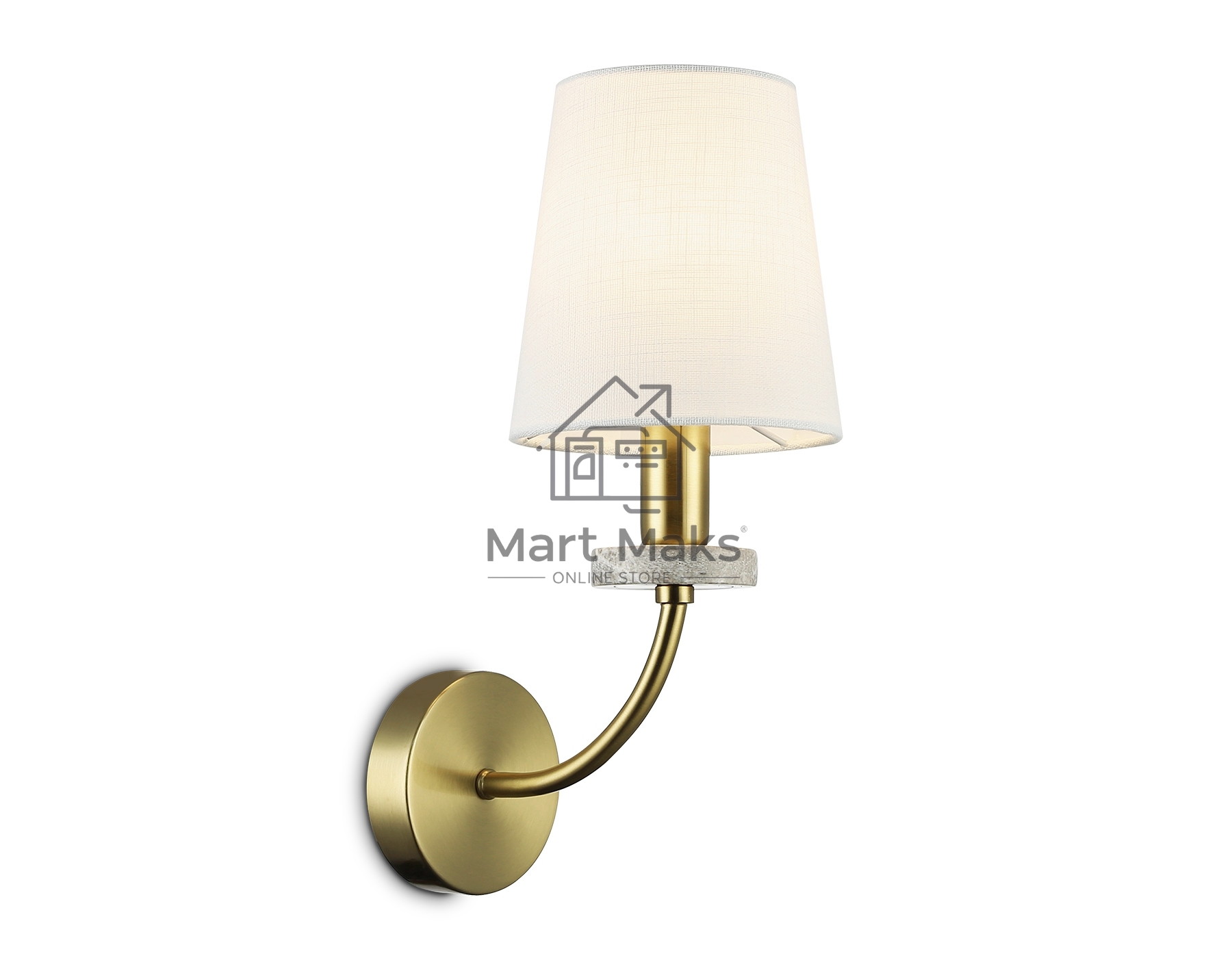 Настенный светильник Ambrella light LH75359 SB/WH бронза/белый E14 max 40W 140*205*350