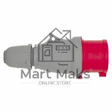Вилка переносная 025 3Р+РЕ+N 32А 380В IP44 PROxima EKF ps-025-32-380-PRO