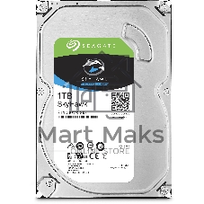 Жесткий диск Seagate 1Tb 5900rpm Original SATA-III ST1000VX005 Video Skyhawk 64Mb 3.5