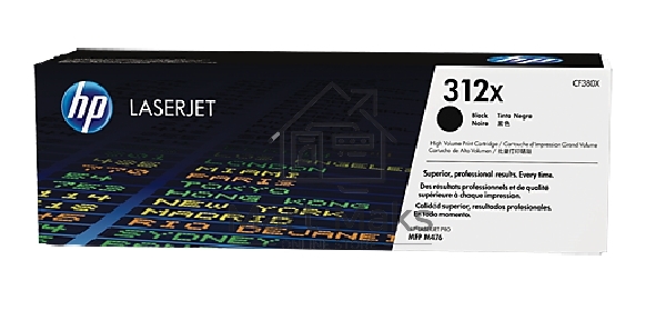Картридж лазерный двойная упаковка Hewlett-Packard HP 312A CF380XD черный для LaserJet Pro M476dn, M476dw, M476nw 4400 стр.