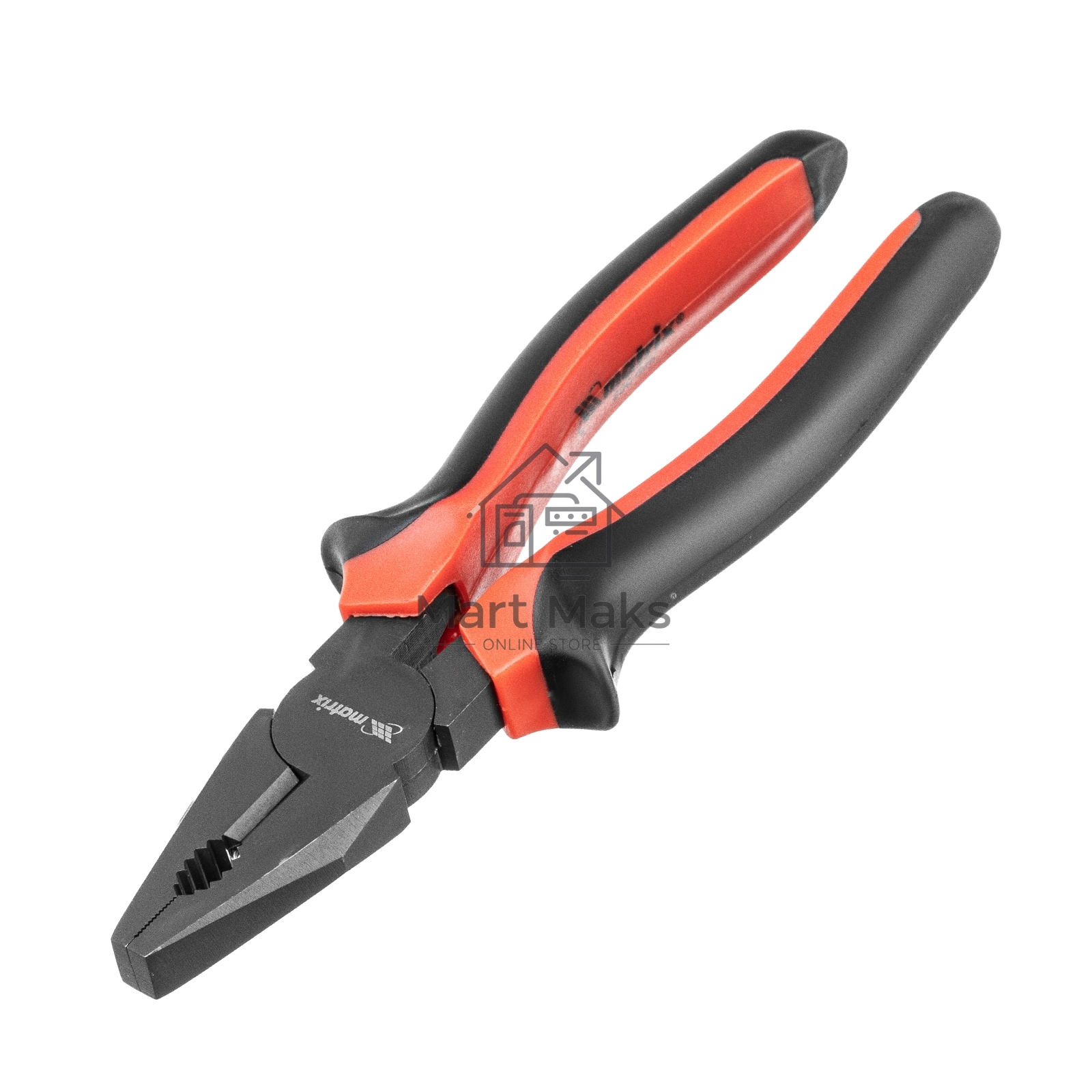 Плоскогубцы MATRIX Black Nickel, 200 мм, комбинированные, двухкомпонентные рукоятки 16983