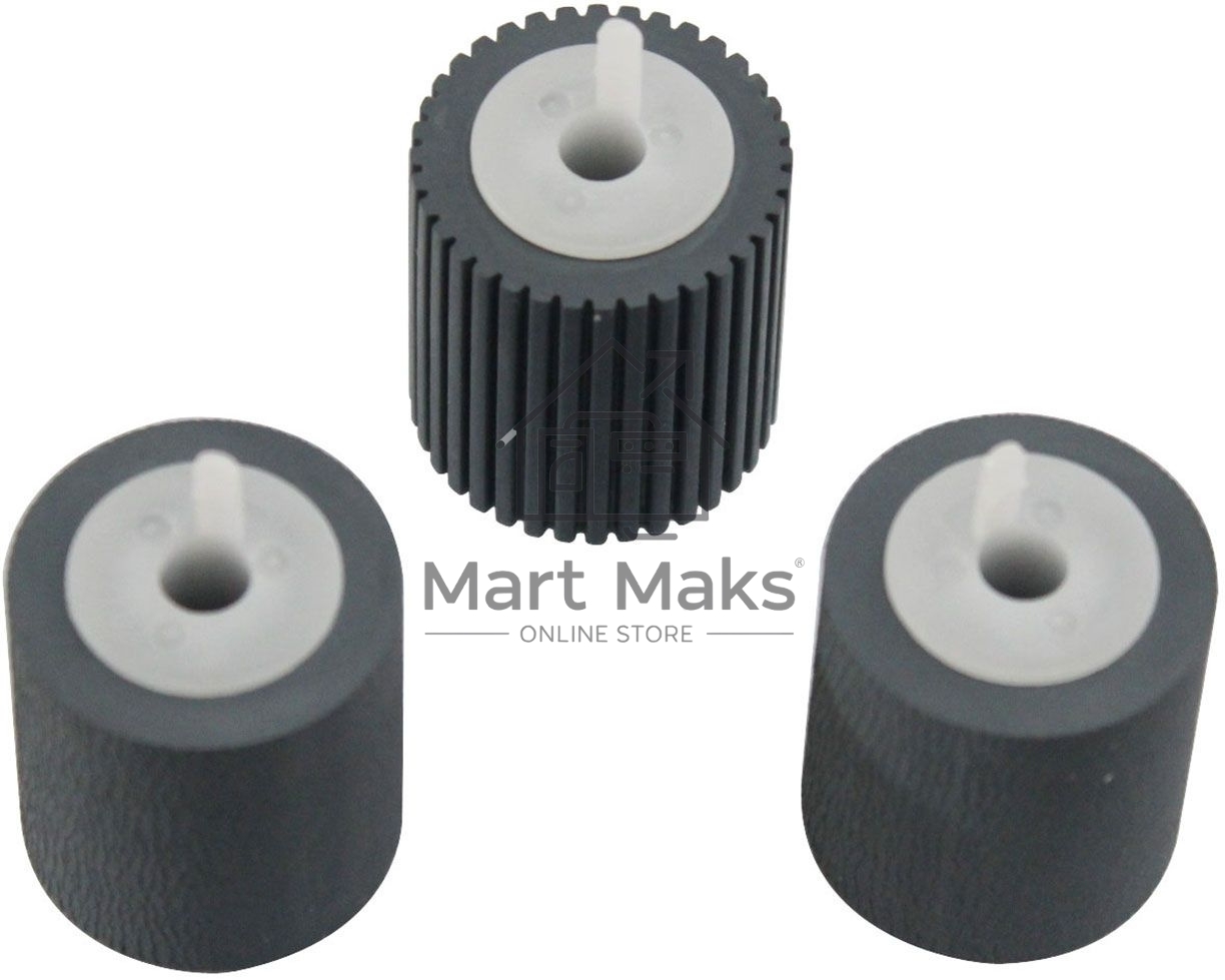 Комплект роликов NROLR1466FCZ1 (2 шт.), NROLR1467FCZ1 (1 шт.) для SHARP ARM550/M620/M700, MX-M550/M620/M700 (CET), CET3314