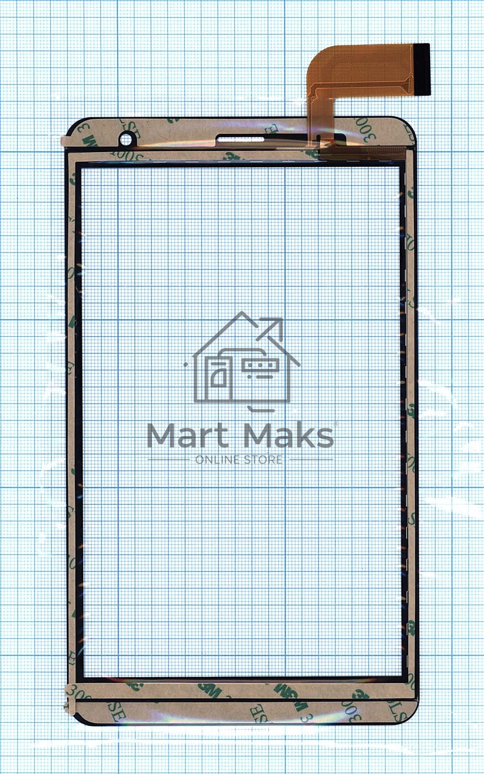 Сенсорное стекло (тачскрин) DEXP Ursus N570 черное