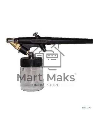 Аэрограф FUBAG AGS22/0.5 110101 с двумя сменными бачками (11л/мин 2 бар 2х22 мл 0.5 мм) + набор кейс