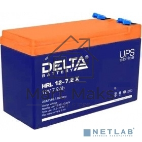 Батарея Delta HRL 12-7.2Х (12V 7.2Ah)