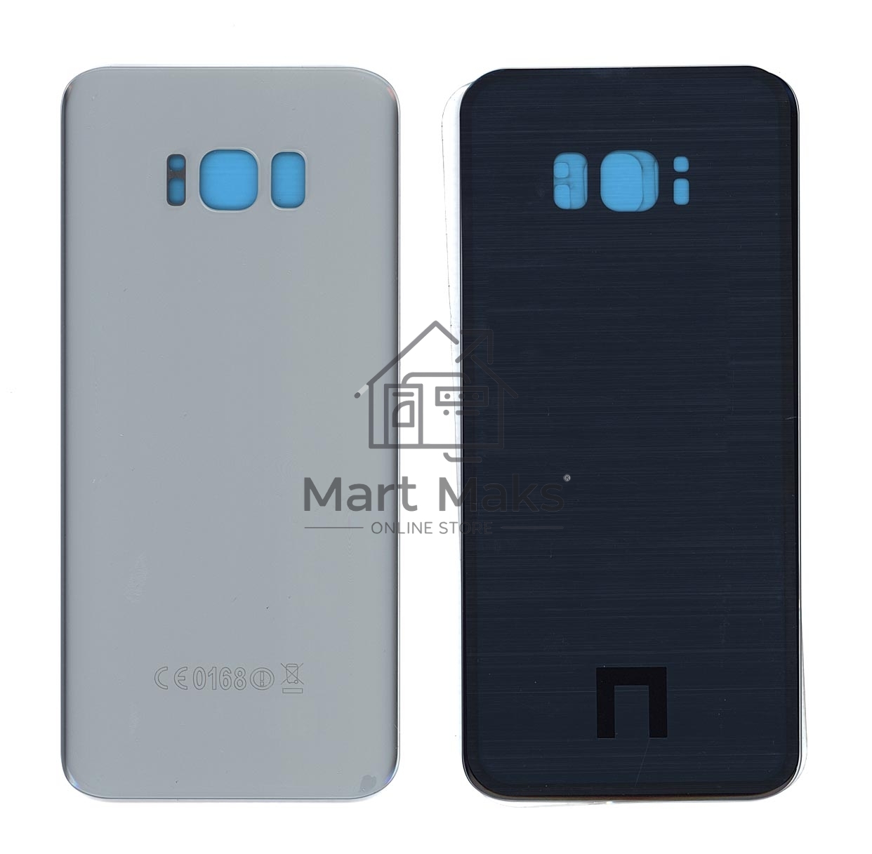 Задняя крышка для Samsung G955F Galaxy S8 Plus серебристая