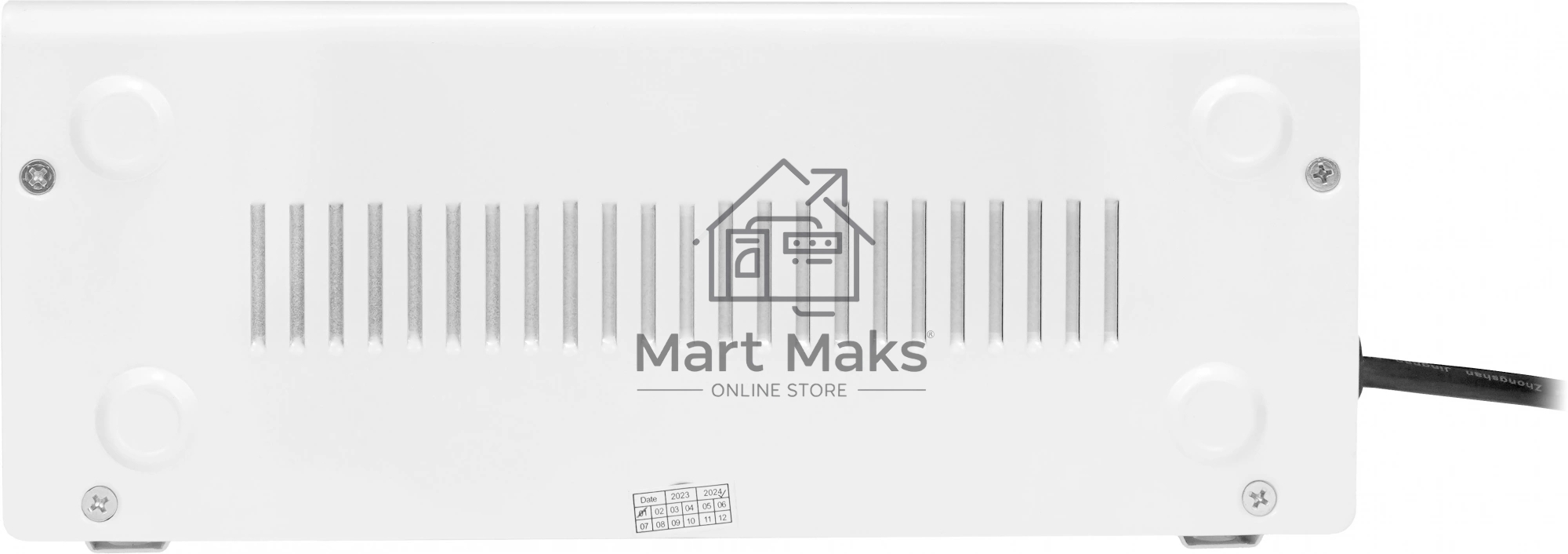 Настенный стабилизатор напряжения SMARTWATT AVR SLIM 1500RW (100W - 260W, 1500VA, 1.5 кВт, 50 Гц, розеток - 2, LED-диспл